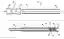 Fig. 01 - Embolic device delivery system with retractable partially coiled-fiber release
