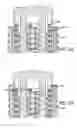 Fig. 25 - Adjustable absorber designs for implantable device
