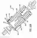 Fig. 57 - Adjustable absorber designs for implantable device