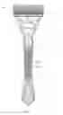 Fig. 02 - Handle for shaving razors having improved grip