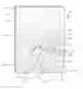 Fig. 01 - Easel display board with two-way integral foot