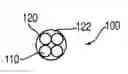Fig. 01 - FLAT CABLE FOR USE WITH AN ELECTRONIC DEVICE