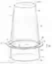 Fig. 01 - BEVERAGE CONTAINER SPACING DEVICE AND METHOD