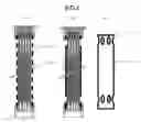 Fig. 04 - Hollow fiber membrane module with covered membrane outer periphery