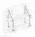 Fig. 01 - Flexible adjustable storage system for Sea-Land shipping containers
