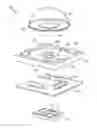 Fig. 01 - LED module with high index lens