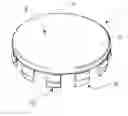 Fig. 01 - Hub Cap for Vehicle Wheel