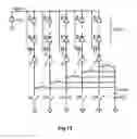 Fig. 14 - Solid state lighting system and a driver integrated circuit for driving light emitting semiconductor devices