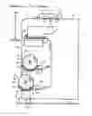 Fig. 01 - Image forming apparatus with offset upper and lower sheet roll supporters