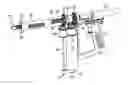Fig. 01 - Portable power drill with drilling implement rotating and feeding means