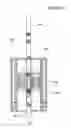 Fig. 08 - Apparatus and method for continuously producing and pelletizing gas hydrates using dual cylinder
