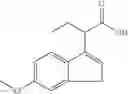 Fig. 157 - INDANE ACETIC ACID DERIVATIVES AND THEIR USE AS PHARMACEUTICAL AGENTS, INTERMEDIATES, AND METHOD OF PREPARATION