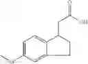 Fig. 236 - INDANE ACETIC ACID DERIVATIVES AND THEIR USE AS PHARMACEUTICAL AGENTS, INTERMEDIATES, AND METHOD OF PREPARATION