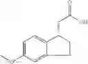 Fig. 237 - INDANE ACETIC ACID DERIVATIVES AND THEIR USE AS PHARMACEUTICAL AGENTS, INTERMEDIATES, AND METHOD OF PREPARATION