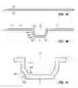Fig. 02 - Method of making a semiconductor chip assembly with a bump/base heat spreader and a dual-angle cavity in the bump