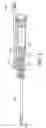 Fig. 03 - Removable suction assembly for medical handpieces