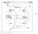 Fig. 01 - Placement of items in cascading radial menus