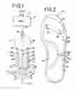 Fig. 02 - Pneumatic inflating device contained entirely within shoe sole