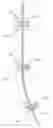Fig. 01 - Storm panel secured to a building opening via strap attached to mounting tracks