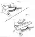 Fig. 02 - Crown molding scales for a miter saw