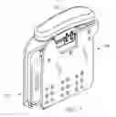 Fig. 08 - Folding armrest tray for wheelchairs