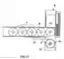 Fig. 14 - Device for blocking workpieces, particularly spectacle lenses, for the processing and/or coating thereof