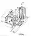 Fig. 28 - Device for blocking workpieces, particularly spectacle lenses, for the processing and/or coating thereof