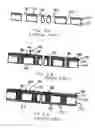 Fig. 03 - Substrate structures for integrated series connected photovoltaic arrays and process of manufacture of such arrays