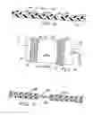 Fig. 08 - Substrate structures for integrated series connected photovoltaic arrays and process of manufacture of such arrays
