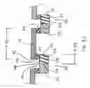 Fig. 23 - Substrate structures for integrated series connected photovoltaic arrays and process of manufacture of such arrays
