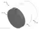 Fig. 01 - ENHANCED SECONDARY SUBSTRATE FOR POLYCRYSTALLINE DIAMOND COMPACT CUTTING ELEMENTS