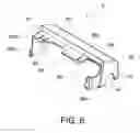 Fig. 07 - AC adapter unit, storage tray for an AC adapter and electronic device