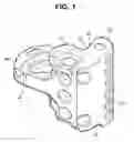 Fig. 02 - Knuckle for a railway car coupler
