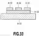 Fig. 34 - Diamond semiconductor element and process for producing the same