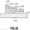 Fig. 37 - Diamond semiconductor element and process for producing the same