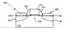 Fig. 01 - Strained NMOS transistor featuring deep carbon doped regions and raised donor doped source and drain