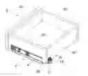 Fig. 01 - Apparatus for releasably coupling a drawer to a drawer pull-out guide