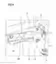 Fig. 04 - Combination of a hinge for doors or wings and a damping device