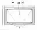 Fig. 01 - Display panel and sealing structure