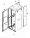 Fig. 02 - Network cabinet with thermal airflow management system