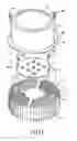 Fig. 02 - LED recessed light with heat dissipation