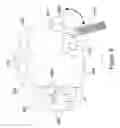 Fig. 09 - Barrel clamping system for quick assembling and dismantling of extruder barrel sections