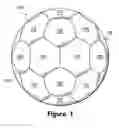 Fig. 02 - Panel configuration for a game ball