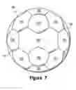 Fig. 10 - Panel configuration for a game ball