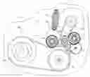 Fig. 01 - Accessory drive tensioner assembly