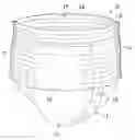 Fig. 01 - Disposable absorbent wearing article