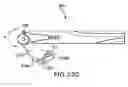 Fig. 37 - Articulating suturing device and method
