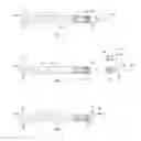 Fig. 02 - Bone bolt assembly for attaching supporting implants to bones, for holding multiple bones in relative positions, and for holding together fractured bone fragments