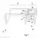 Fig. 08 - Adjustable bed with sliding subframe for torso subsection