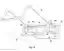 Fig. 12 - Adjustable bed with sliding subframe for torso subsection